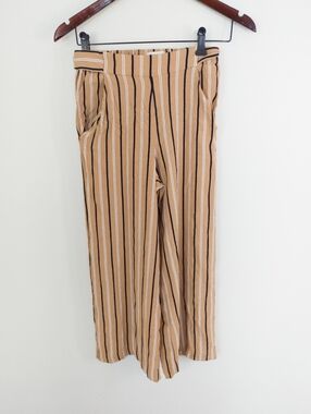 Wilfred Striped Faun Pants Beige Size XS